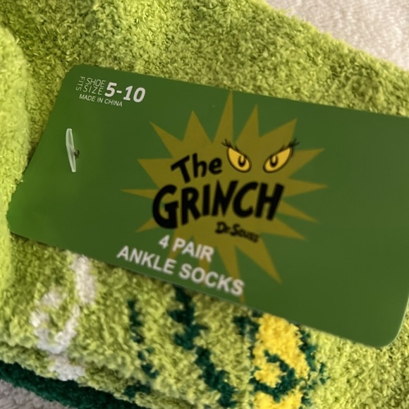Dr. Seuss Green Casual Socks - Picture 2 of 4